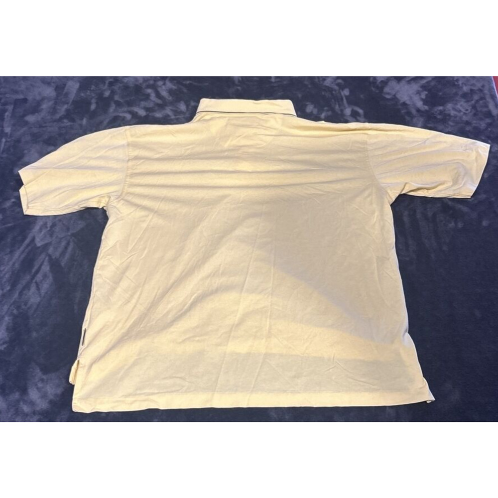 Nike Polo Shirt Mens Large Volt Yellow Dri Fit Golf Pickleball Tennis Green L - Picture 4 of 4